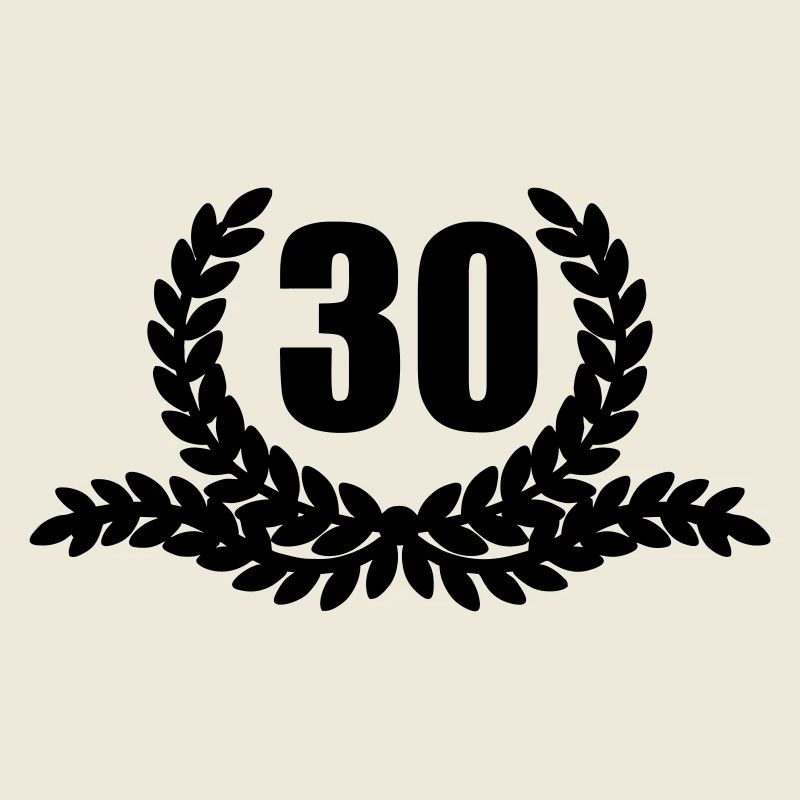 Couronne de laurier 30 ANS