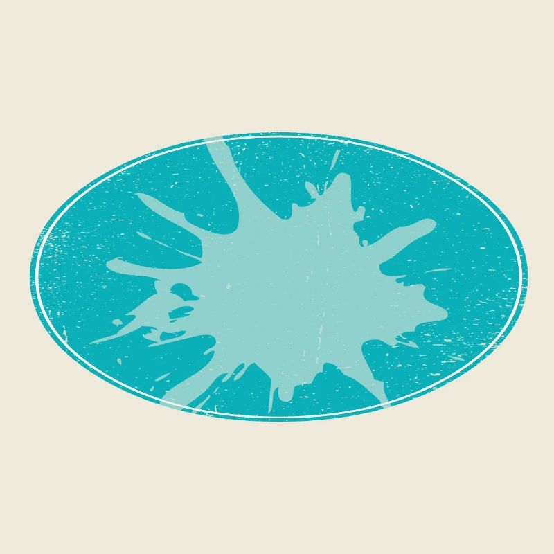 Ovaler Flash Background schmutzing