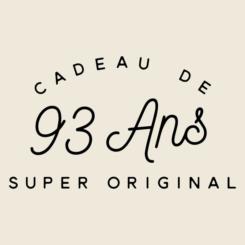 Cadeau 93 ans 