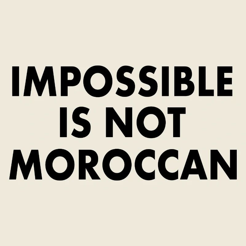 Maroc - impossible is not moroccan