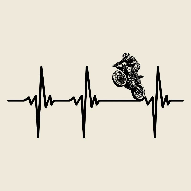 Heartbeat for bikers and motorcycles