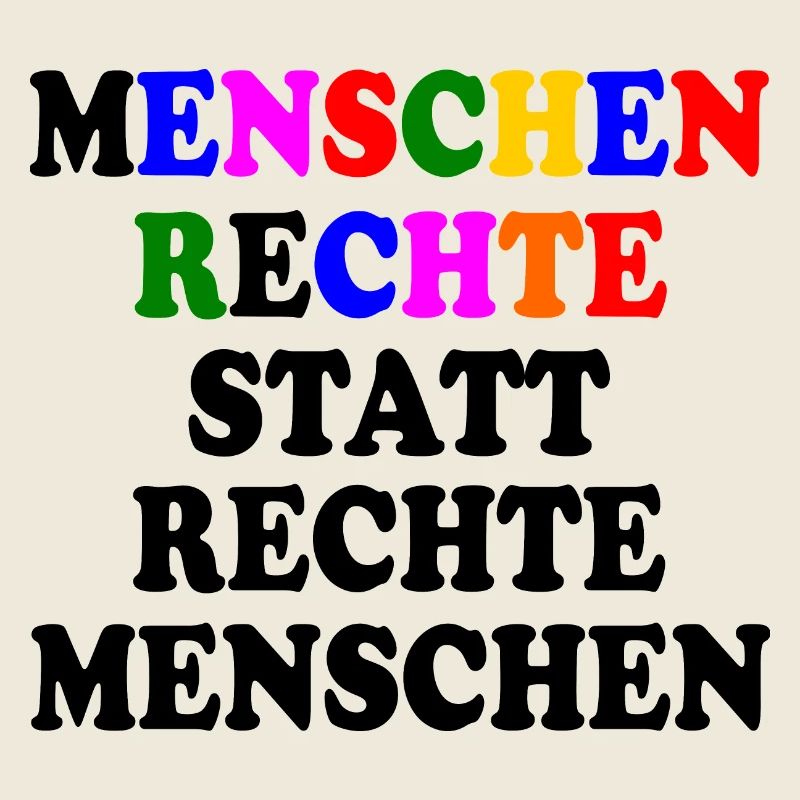 menschenrechte statt rechte menschen