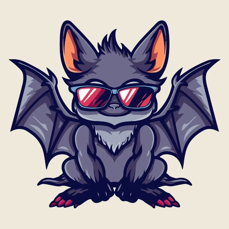 Fledermaus Comic Cool