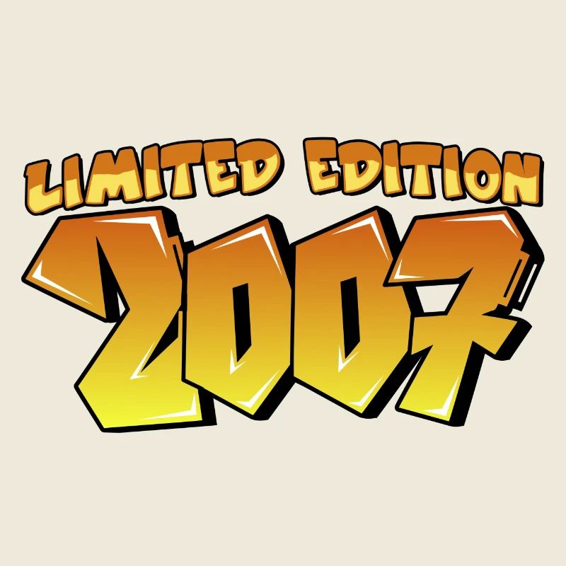 limited edition 2007 graffiti Geburtstagsparty