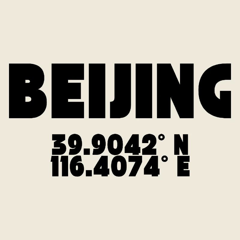 Beijing - Design with coordinates
