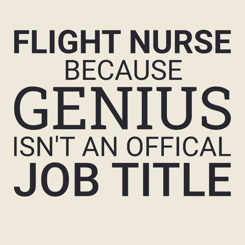 Flight Nurse Genius Air Rescue