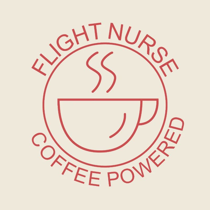 Flight Nurse Coffee Powered Luftrettung