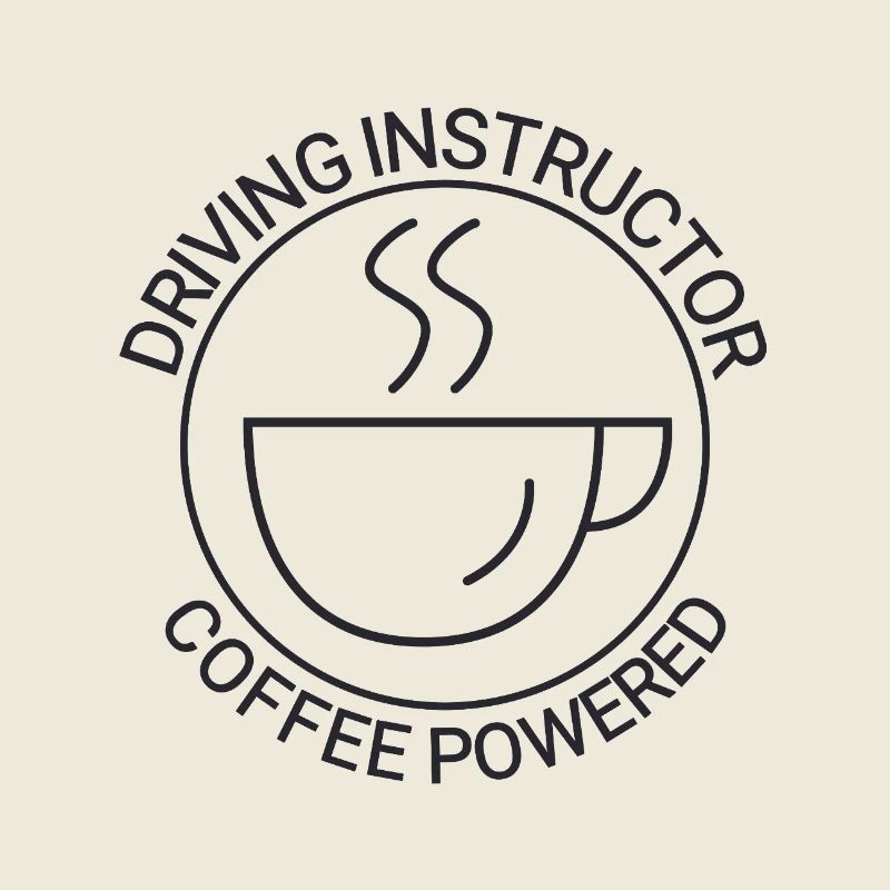Driving Instructor Coffee Powered Drive Tutor