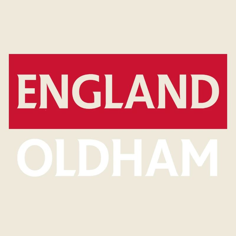 Conception des drapeaux anglais Oldham