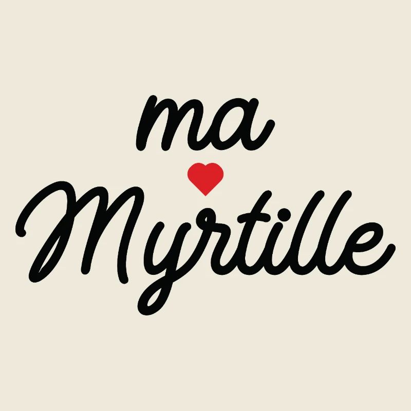 Ma Myrtille (d'Amour) Coeur Script