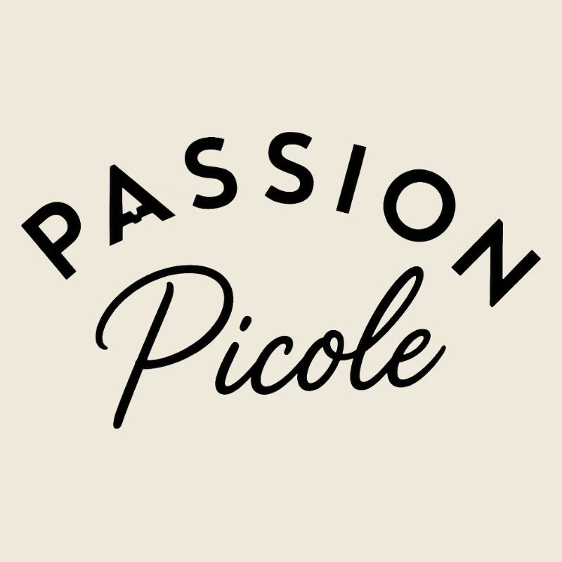 Passion picole – Design typographique humoristique