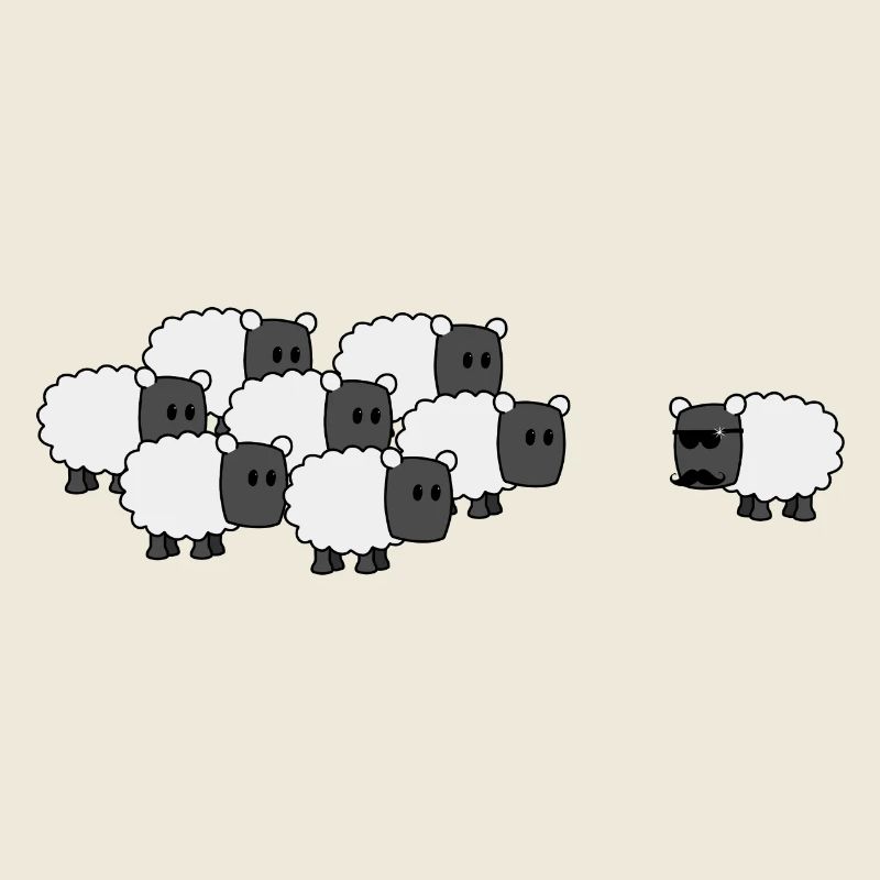Be a cool sheep