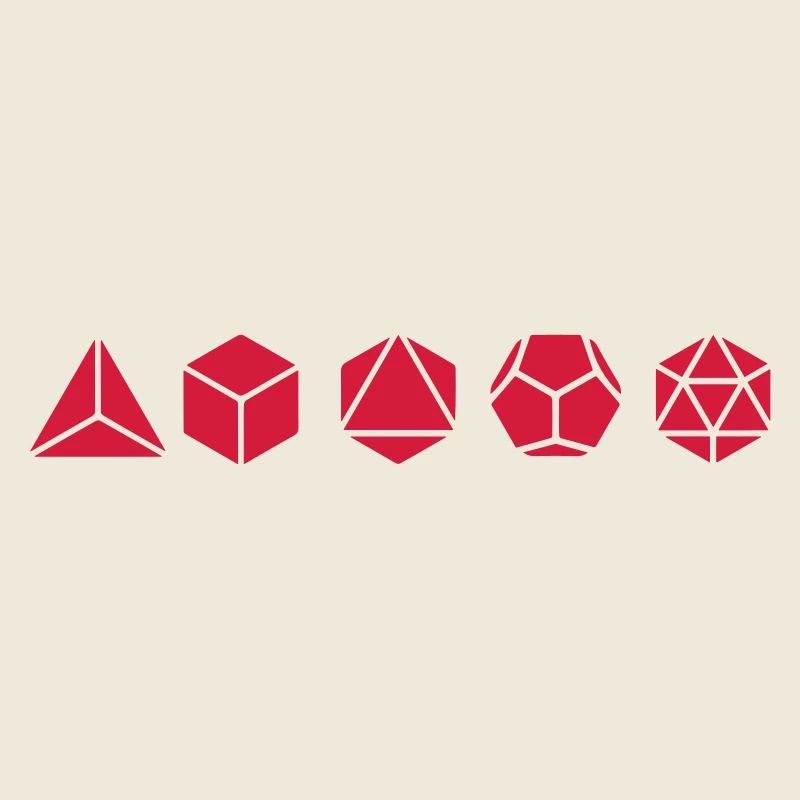 Platonische Körper, Heilige Geometrie, Mathematik