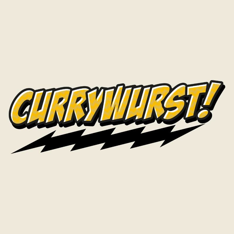 Currywurst Graffito