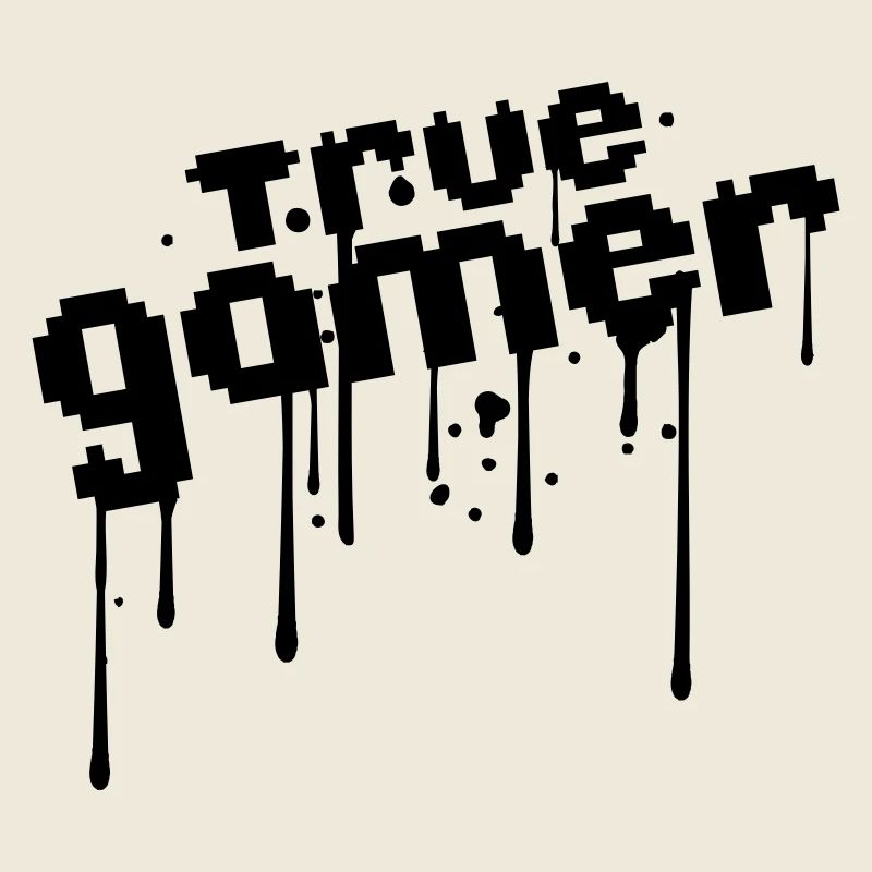 pixel true gamer 8 bit retro alt schrift text blut