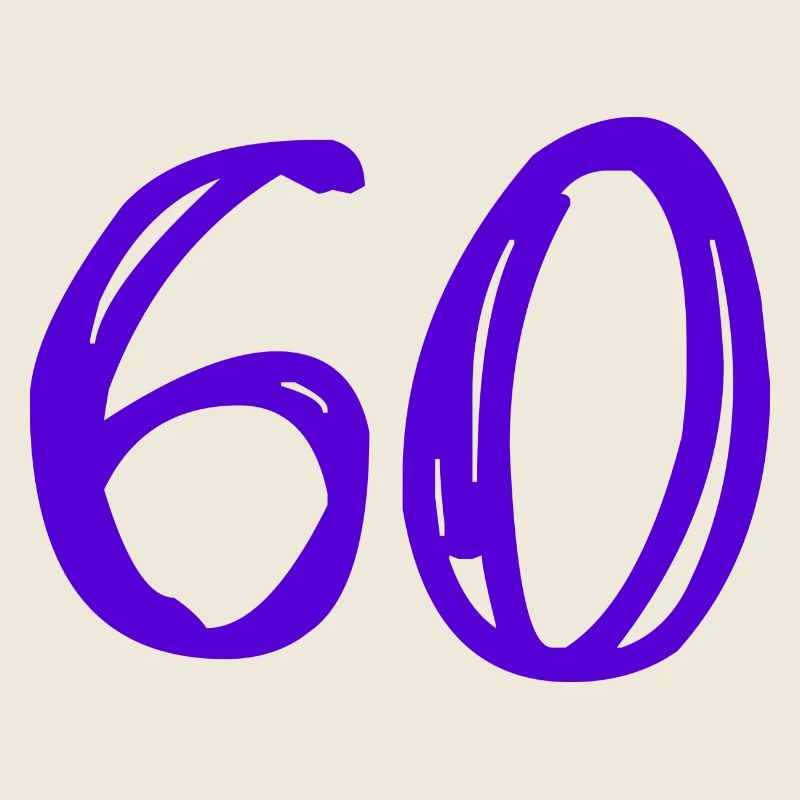 60 ANS. 60e ANNIVERSAIRE. ANNIVERSAIRE 60 ANS. 60
