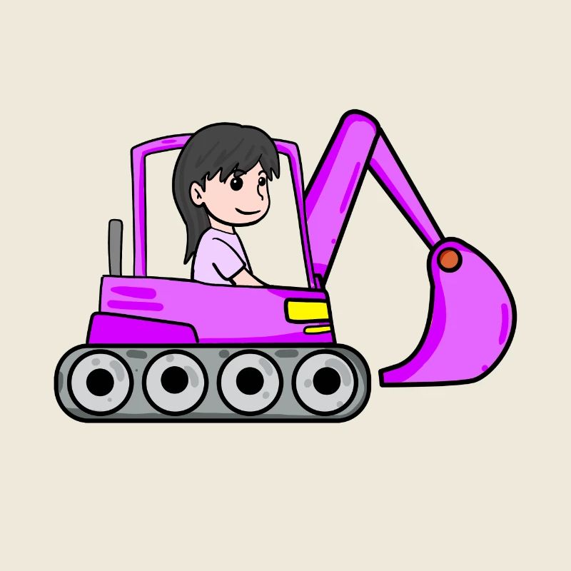 Rosa Bagger Mädchen