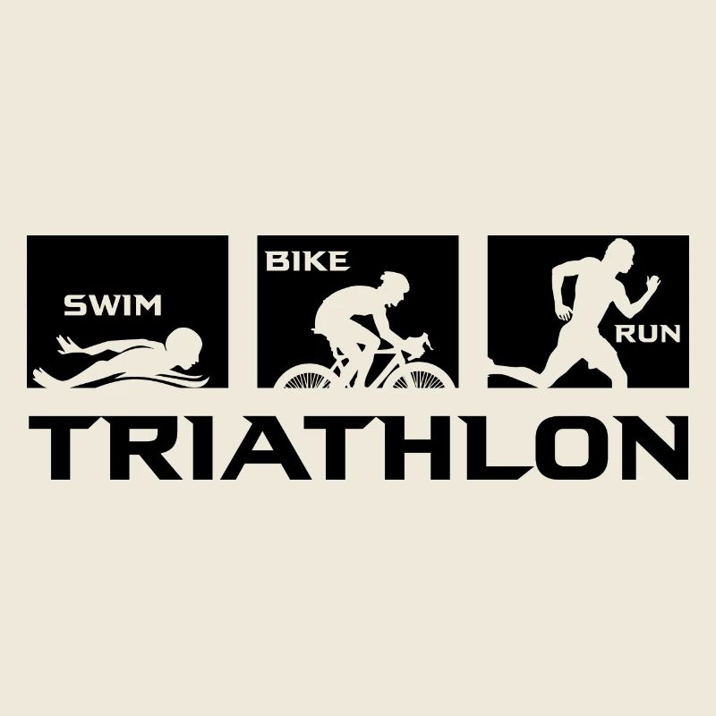 Triathlon Running Swimming Cycling