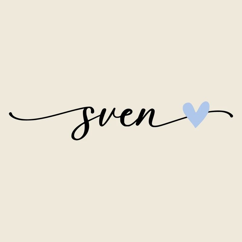 Sven Name Calligraphie Police