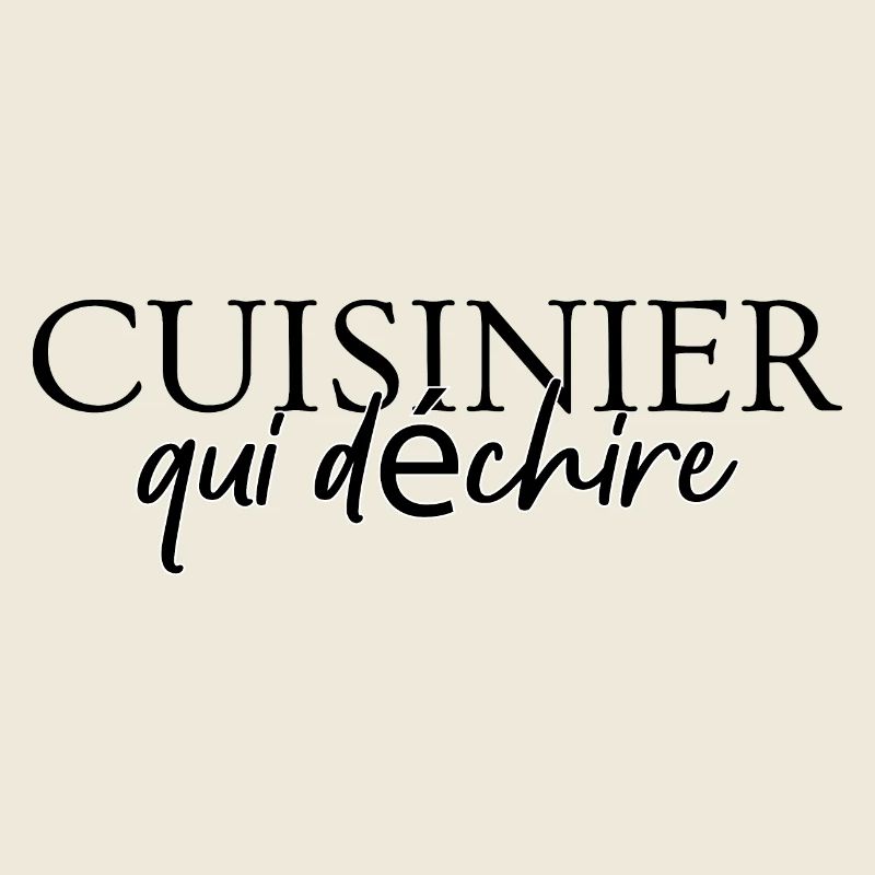 cuisinier qui déchire
