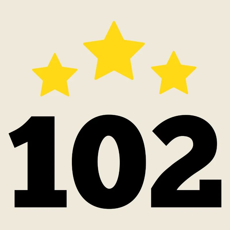 102 ans étoile - cadeau 102e anniversaire