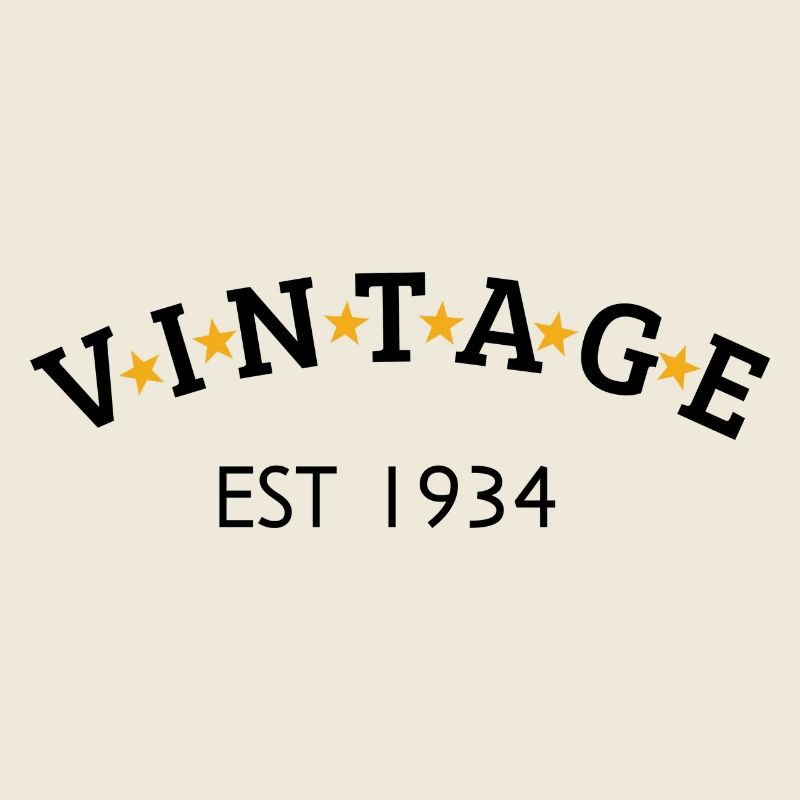 Vintage is 1934