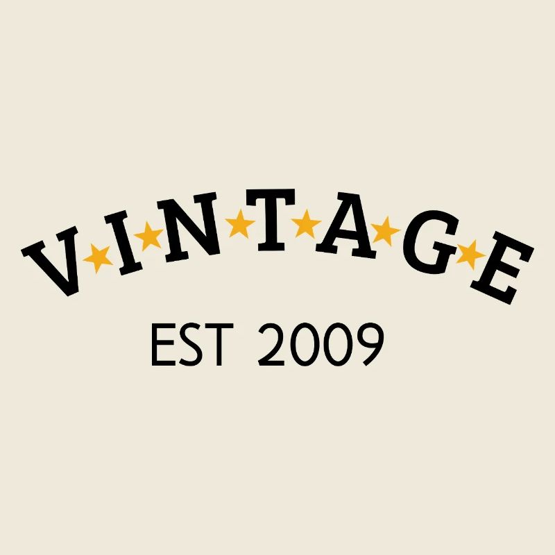 Vintage is 2009