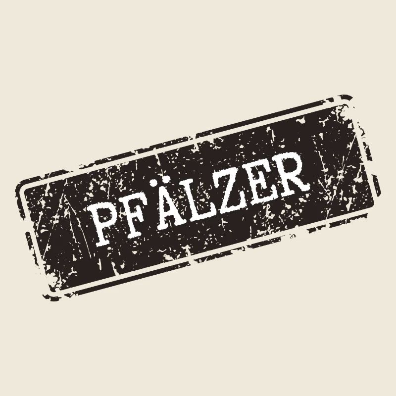 Conception d'impression régionale du Palatinat