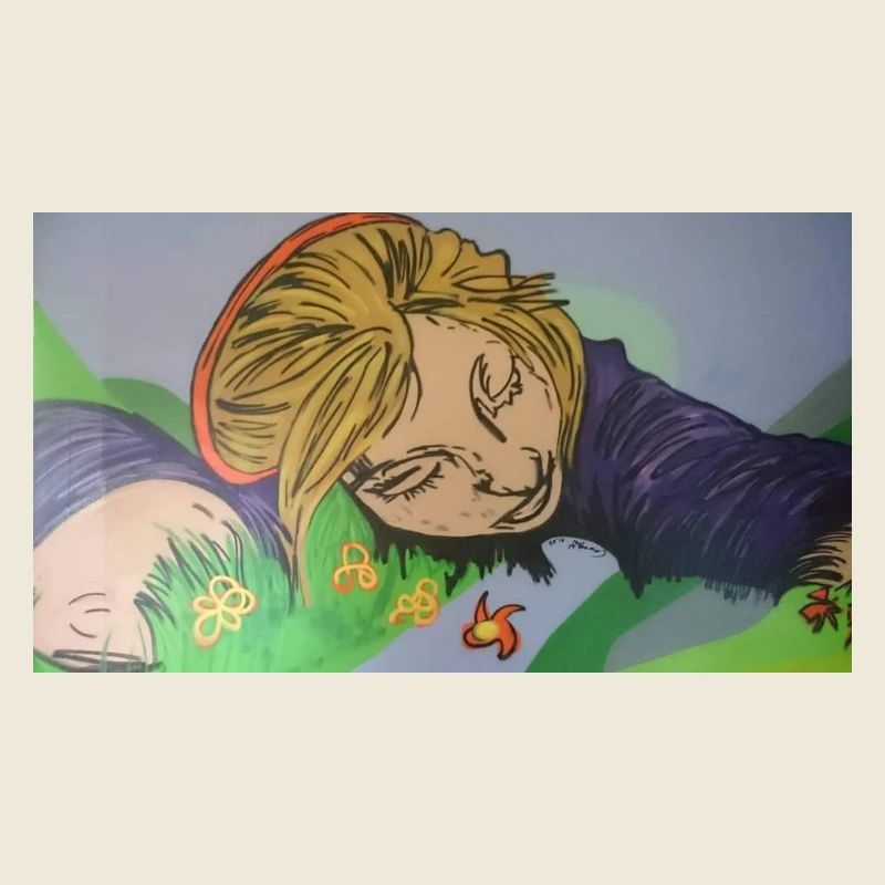 Träumendes Mädchen