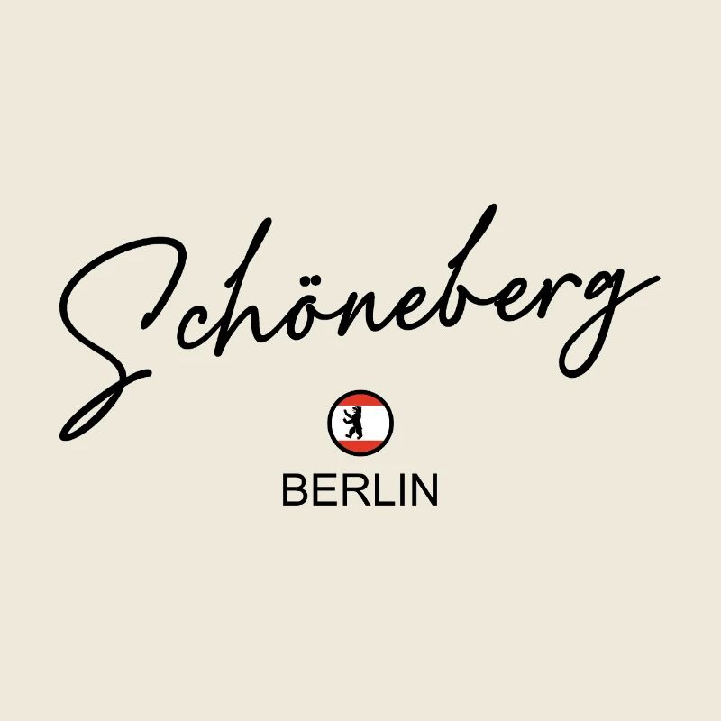 Schöneberg - Drapeau de Berlin - Ours de Berlin