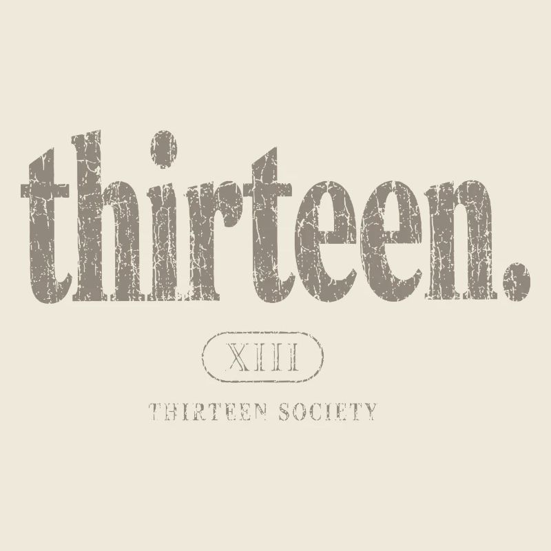 Thirteen Society Logo XIII