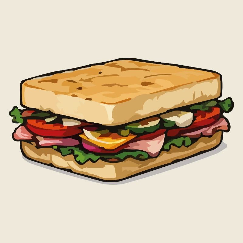 Savoury sandwich motif