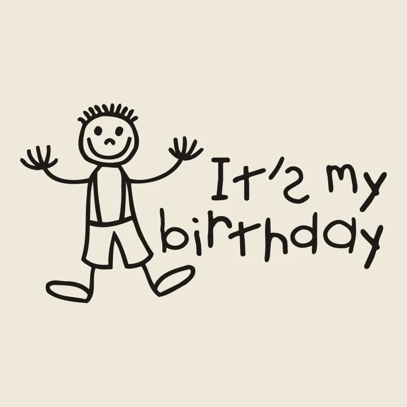 C'est mon anniversaire - Garçon