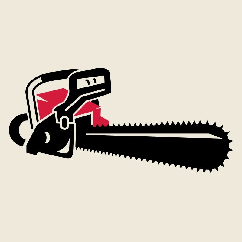 A chainsaw