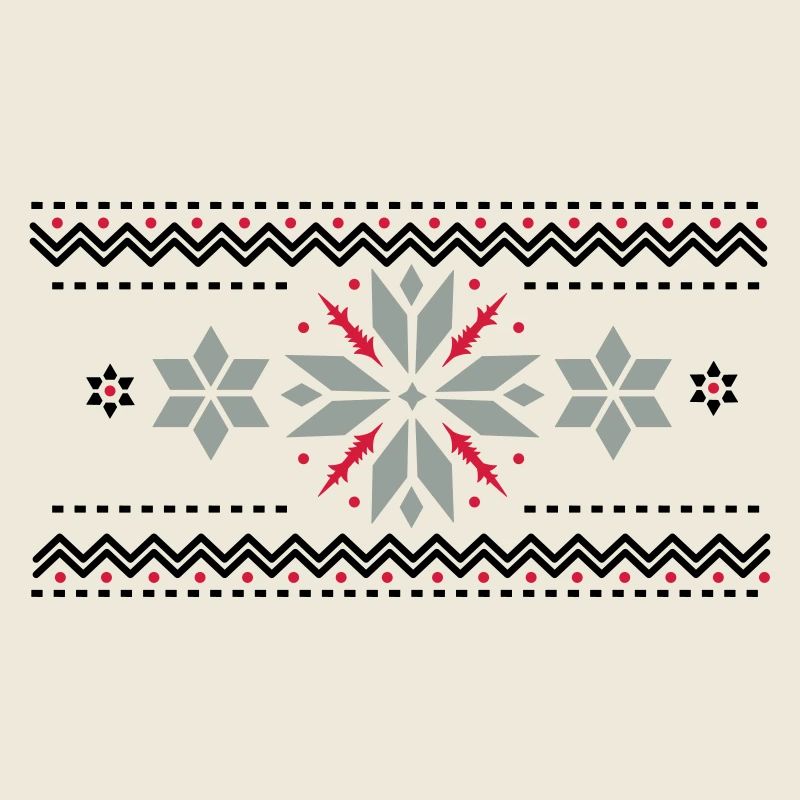 Star pattern in the Norwegian style