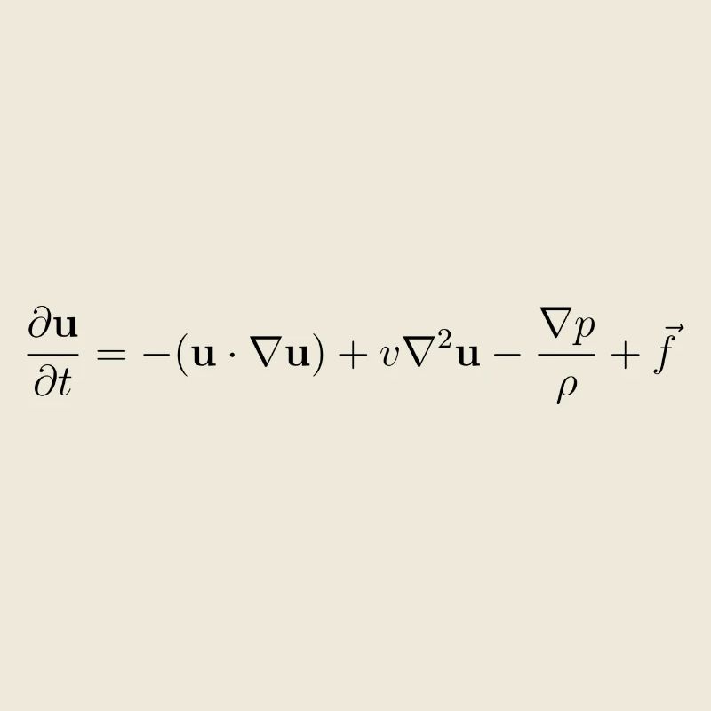 fluid dynamics equation.