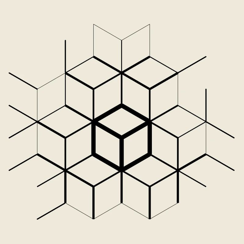 Asymmetric cubes