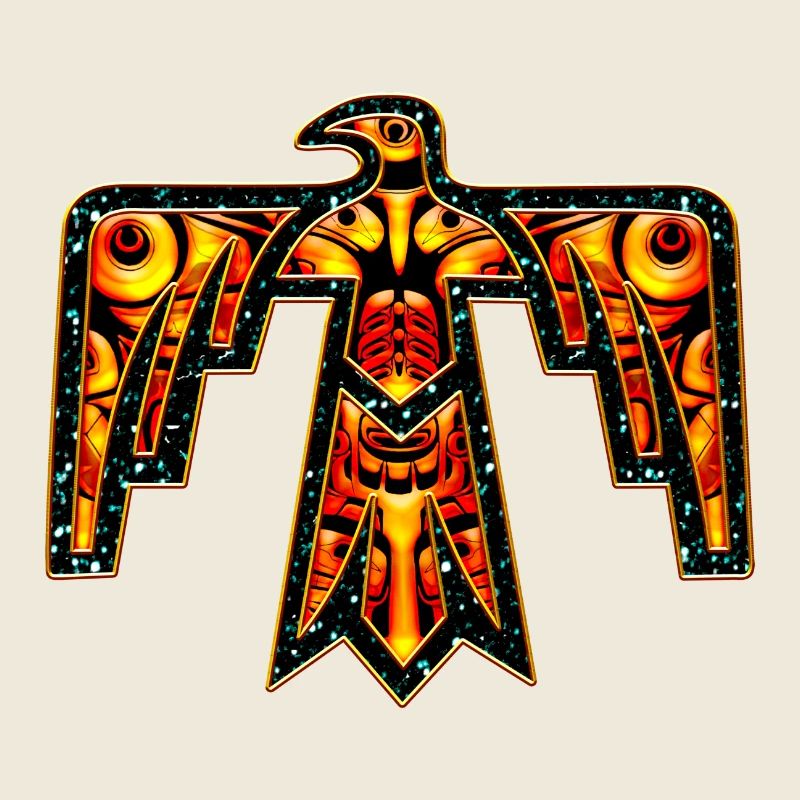 Oiseau-tonnerre - Thunderbird , Amérindiennes