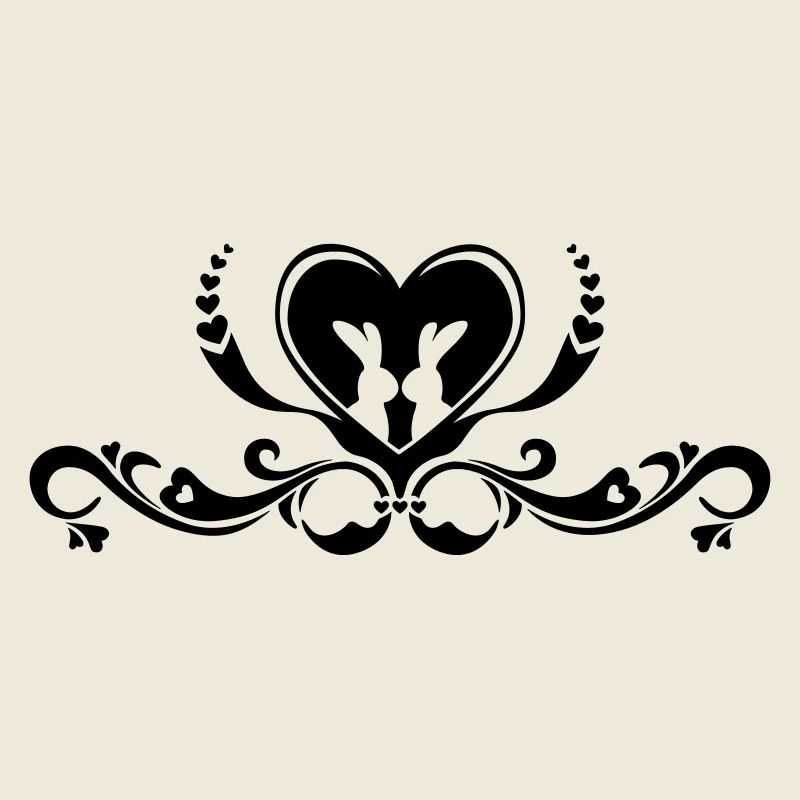 Hare rabbit bunny love romance heart Easter