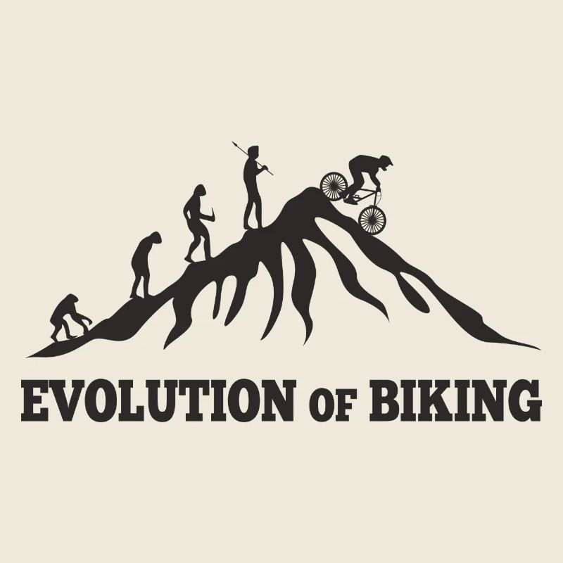 Evolution of Biking Downhill Entstehung 