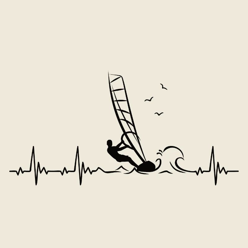 Windsurfing Heartbeat avec Windsurfer Pulse Frequency