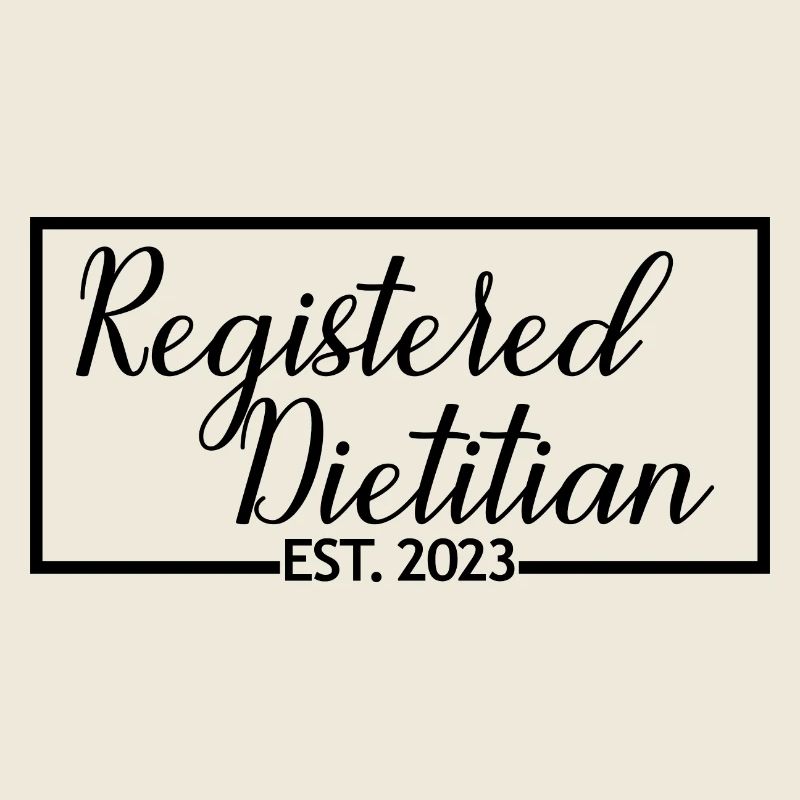 Diététiste professionnelle Est. 2023 Future RD Diplômé