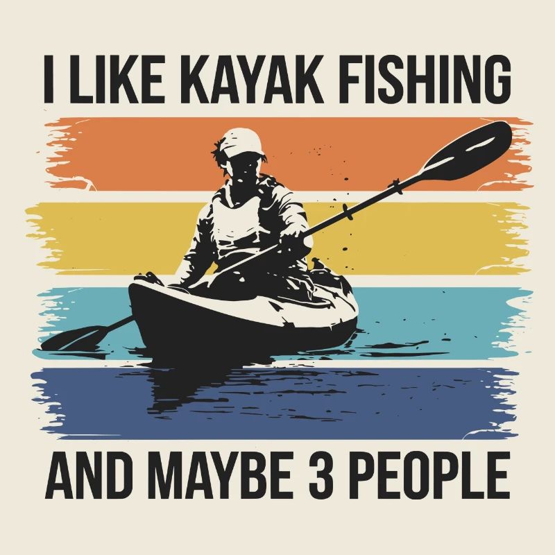 Humor for silent kayak anglers
