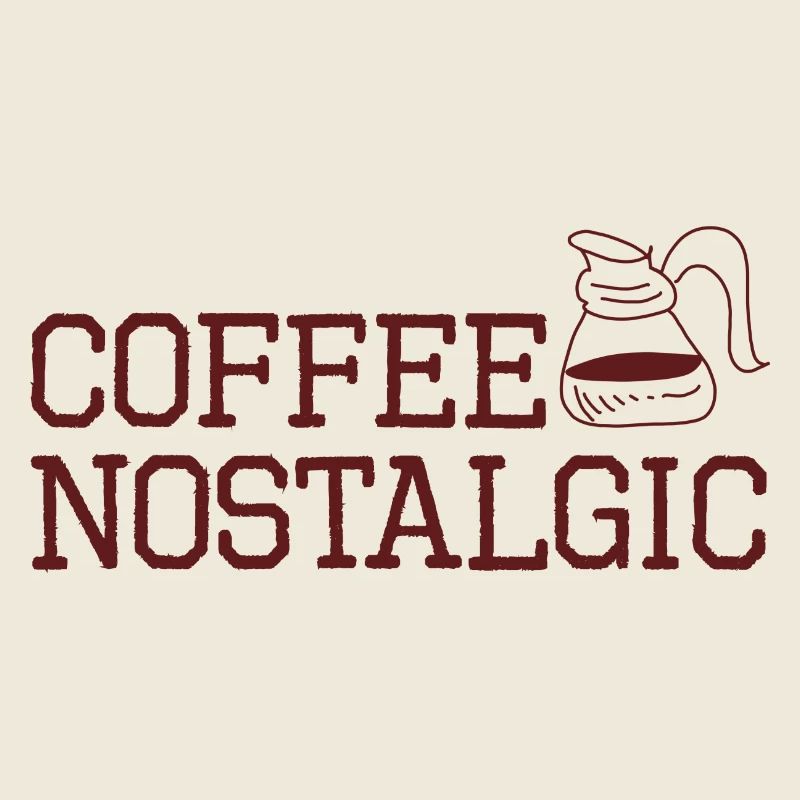 Coffee lover nostalgisch
