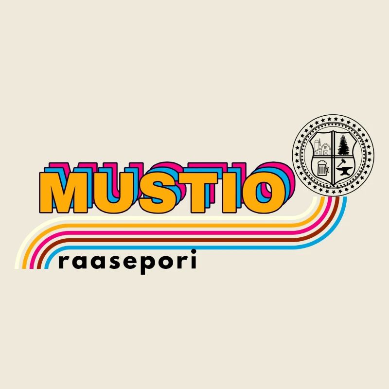 SVARTÅ Wappen Retro