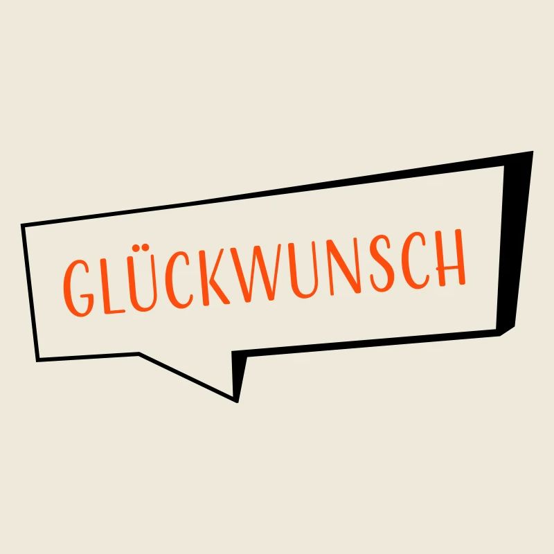 Félicitations bicolore