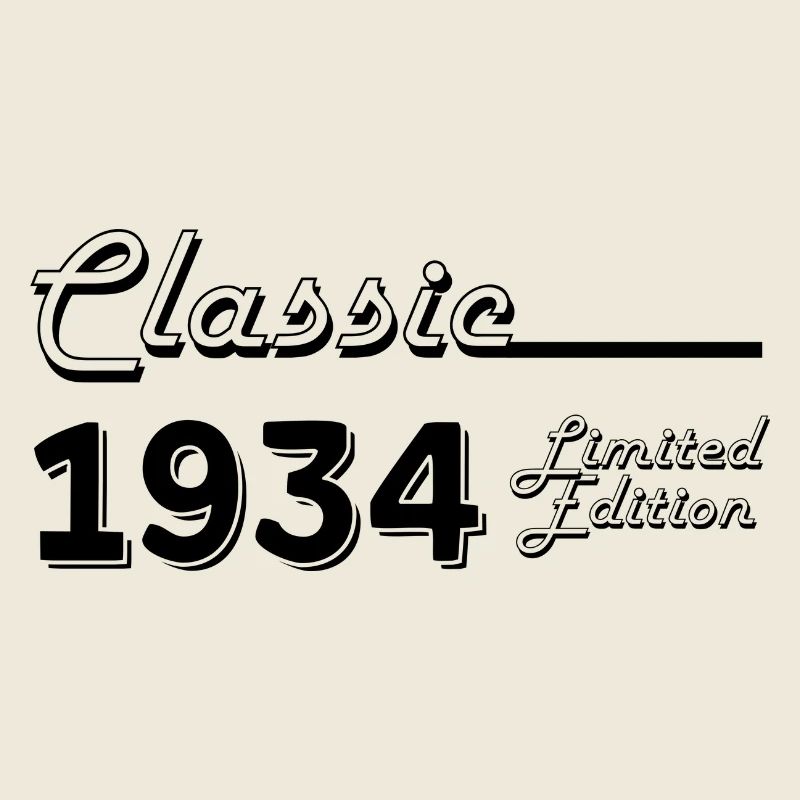 Classic 1934 Limited Edition