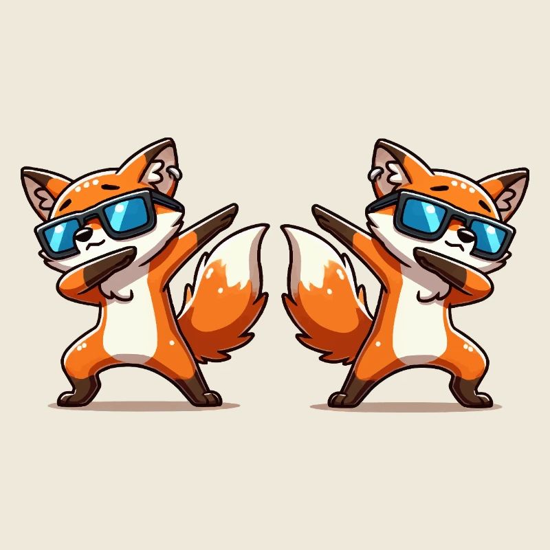 Fox Animal Dabbing 2