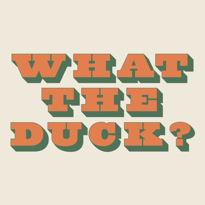 Qu’est-ce que c’est que le canard ?!