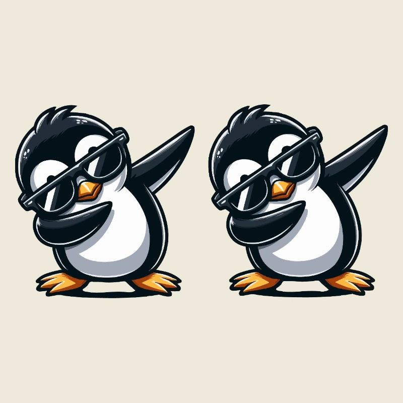 pinguin dabbing 2